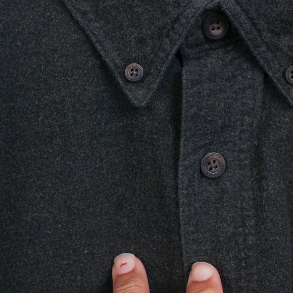 Woolrich Shirt Men's XXL Olive Heather Button Down - Picture 6 of 9